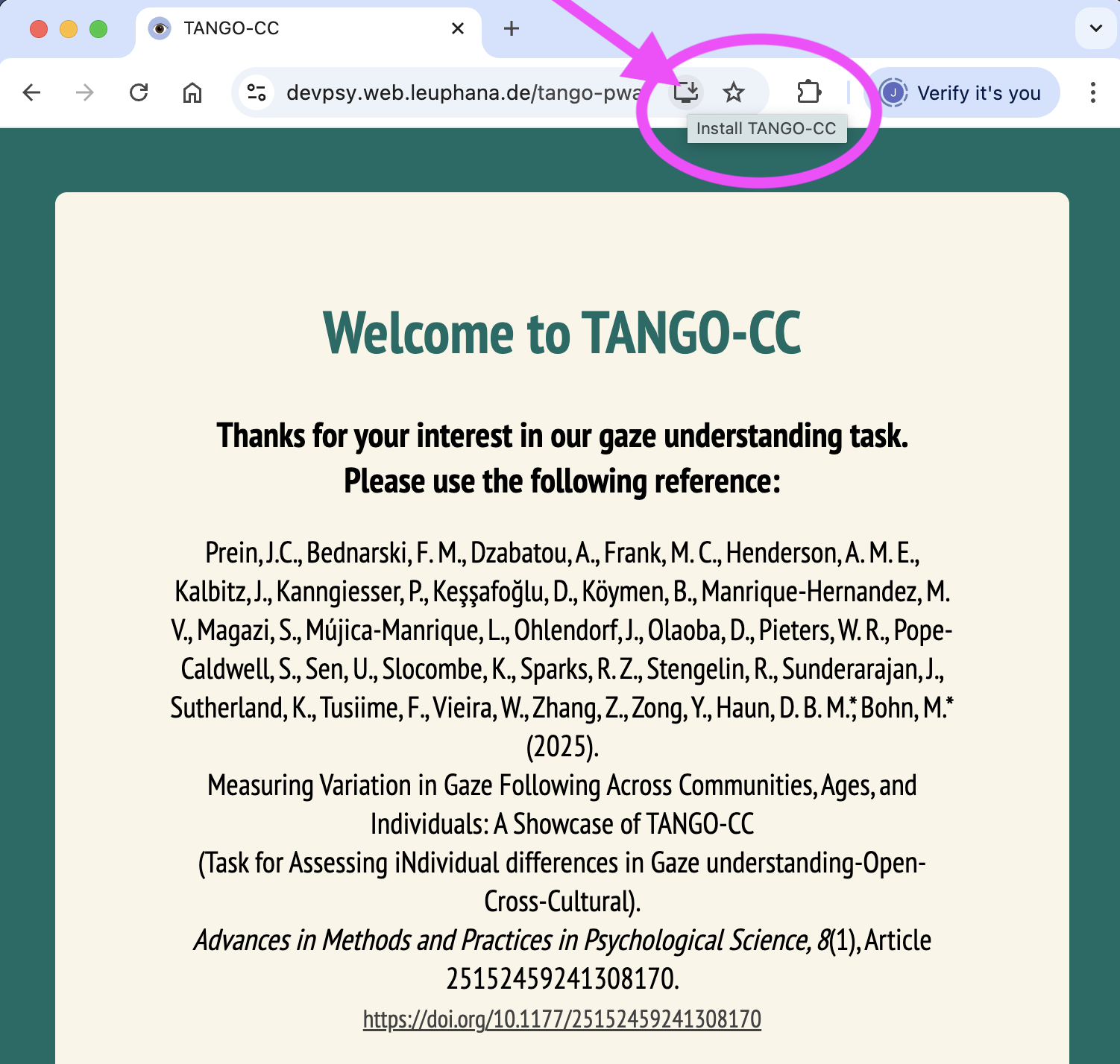How to install a PWA in Google Chrome